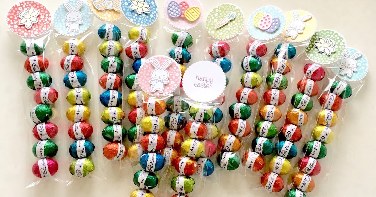 Easter Egg Cello Bags Handmade by Fiona