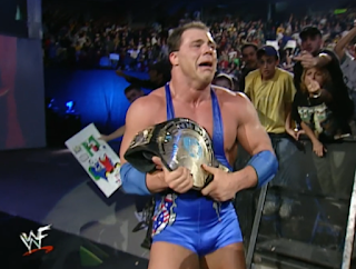 WWE / WWF - No Mercy 2000 - Kurt Angle defeated The Rock to win his first WWF title