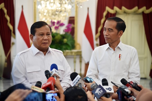 Bertemu Jokowi, Prabowo: Kajian Pindah Ibukota Sudah Tepat, Saya Mendukung