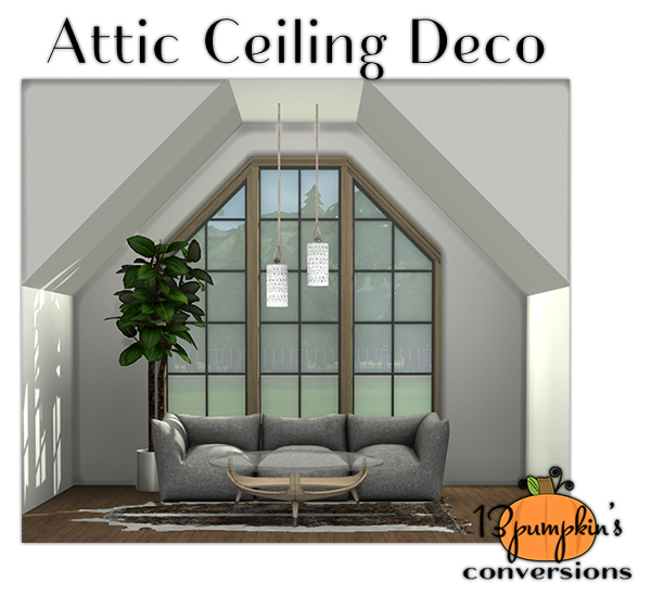 Sims 4 False Ceiling