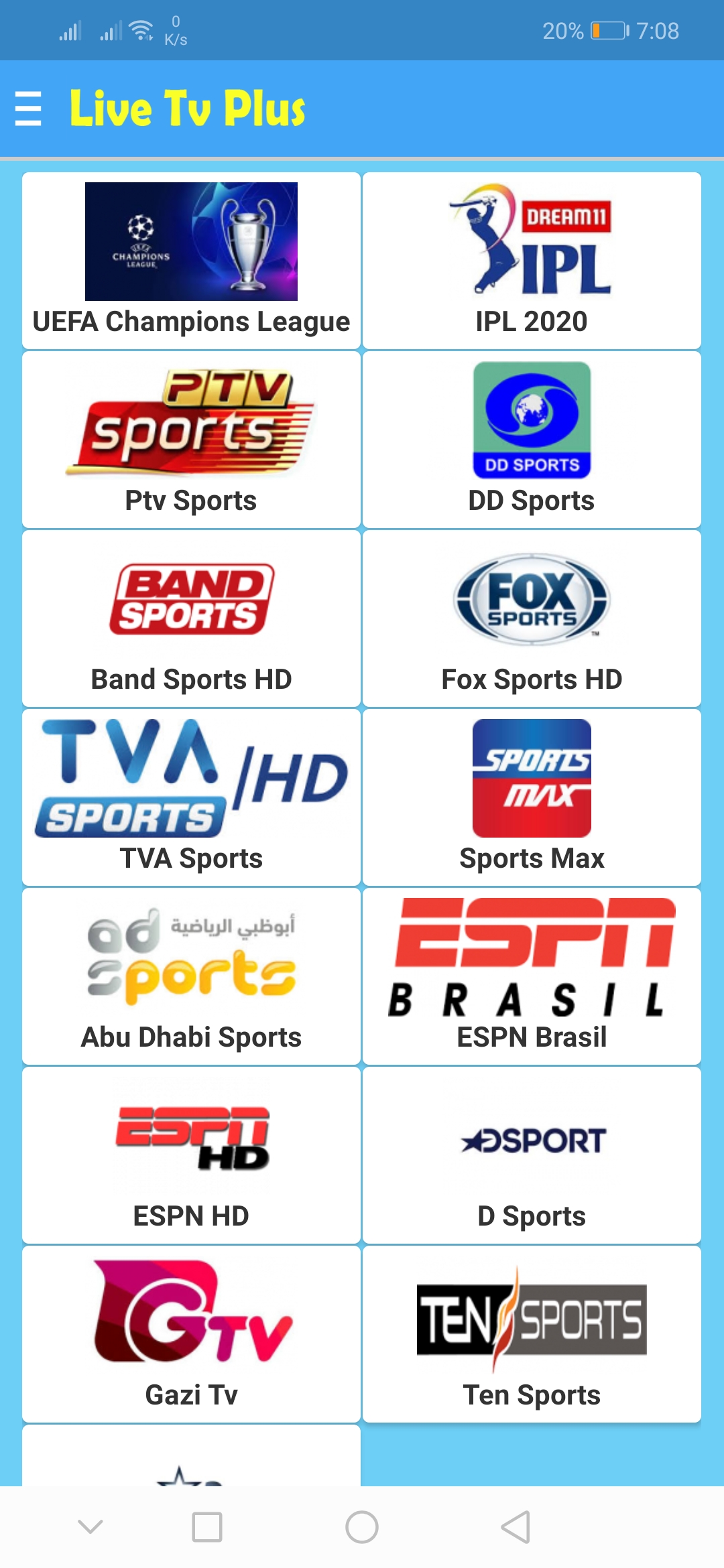 Buy All Sports Channel App UP TO 51% OFF
