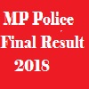 MP Police, Final Result 2018
