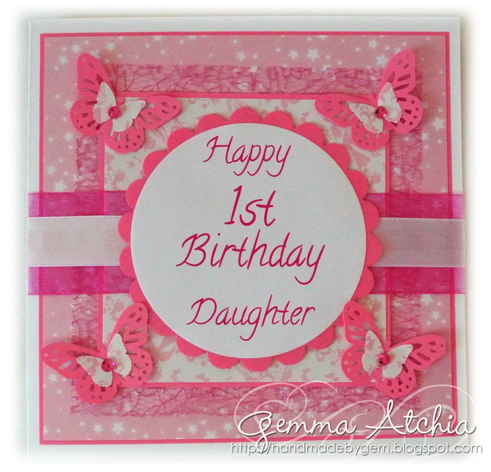 Handmade by Gem (sales) Keepsake Greeting Cards
