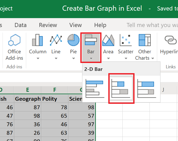 Excelで棒グラフまたは縦棒グラフを作成する方法