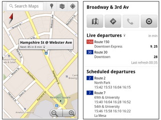 Live transit updates in Google Maps for mobile and desktop