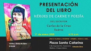 Presentación del libro Héroes de carne y poesía