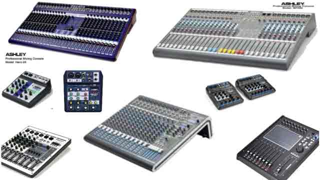 Harga mixer ashley 6 channel