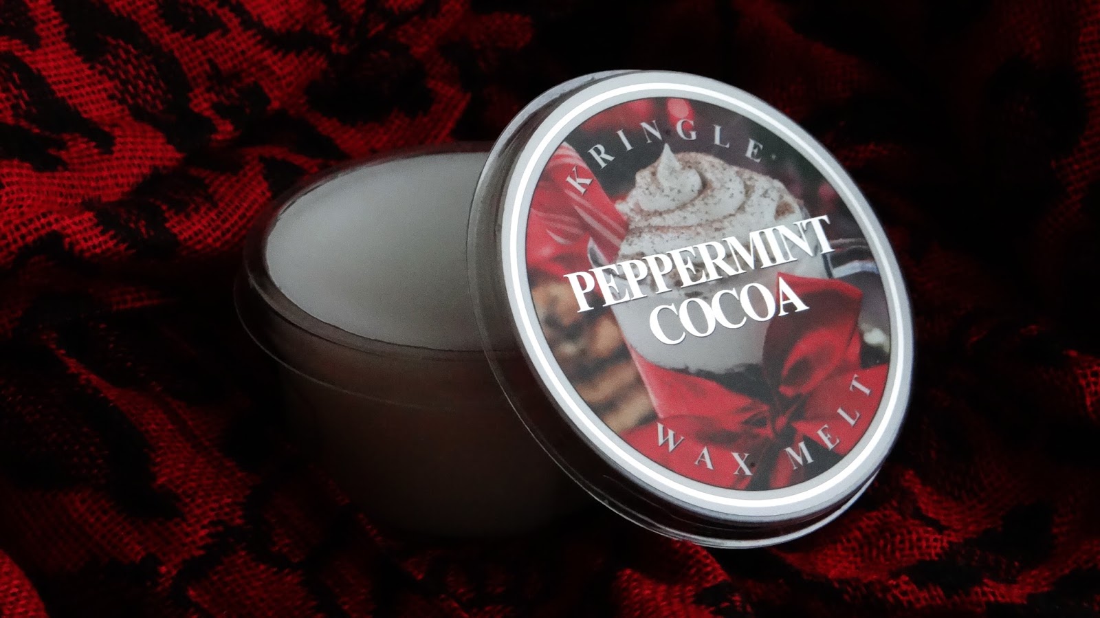 A w wolnej chwili... ) Kringle Candle Wosk Peppermint Cocoa.