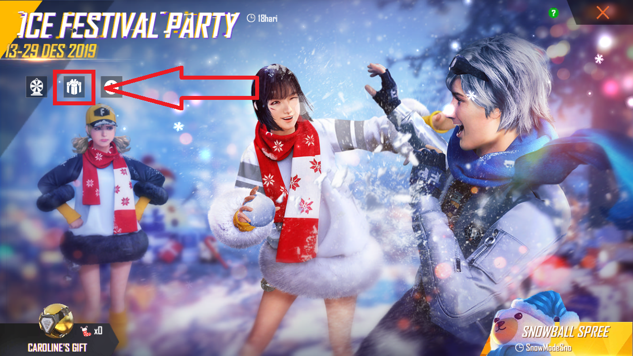 Cara Mendapatkan Skin Senjata Winterland Permanen Gratis Di