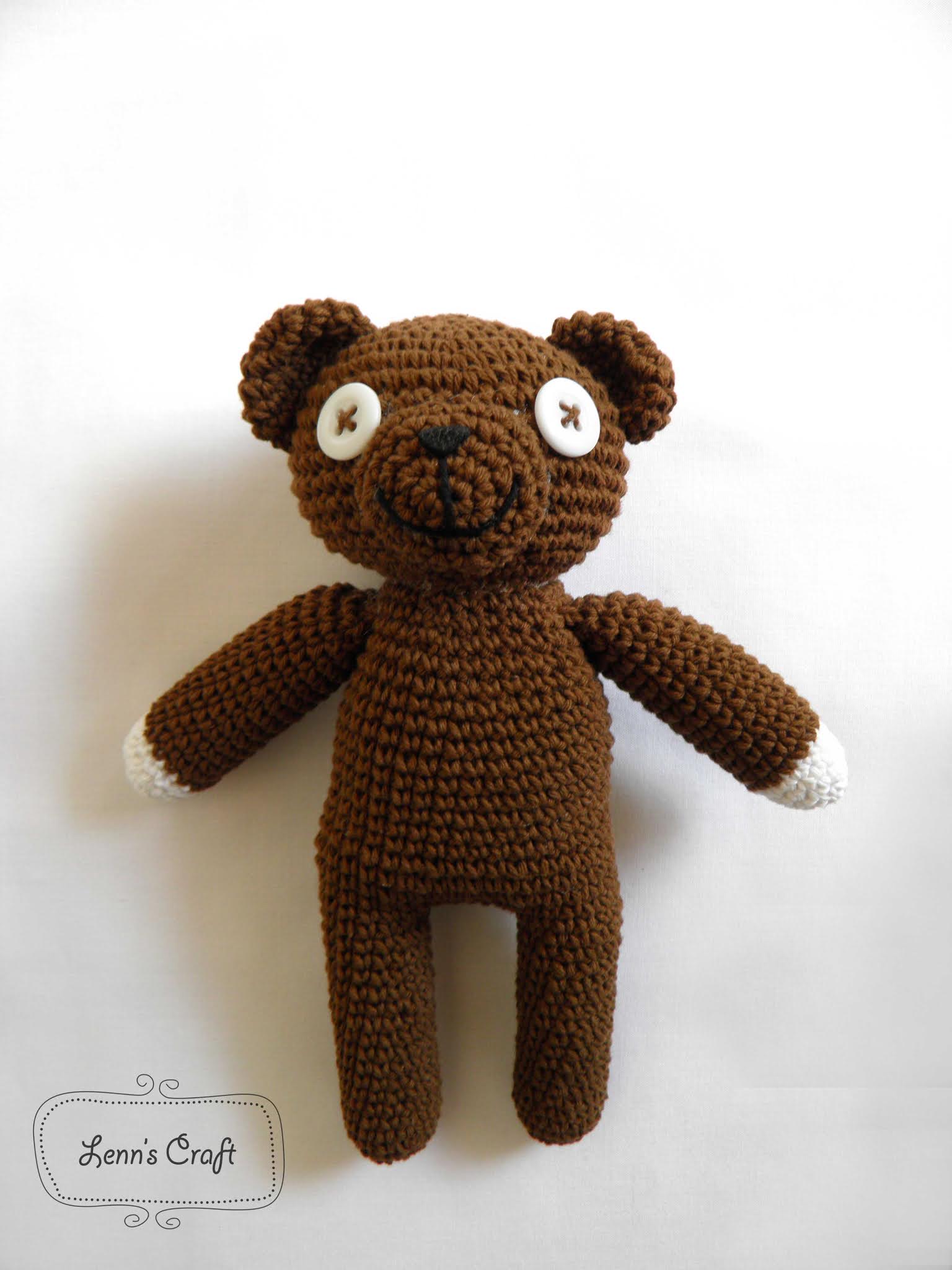 crochet mr bean