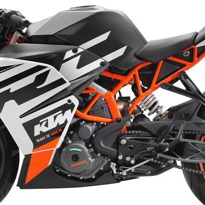 rc 390 bs6 weight