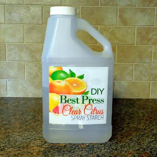 Monica Curry Quilt Design: Make Your Own Best Press Citrus Spray Starch