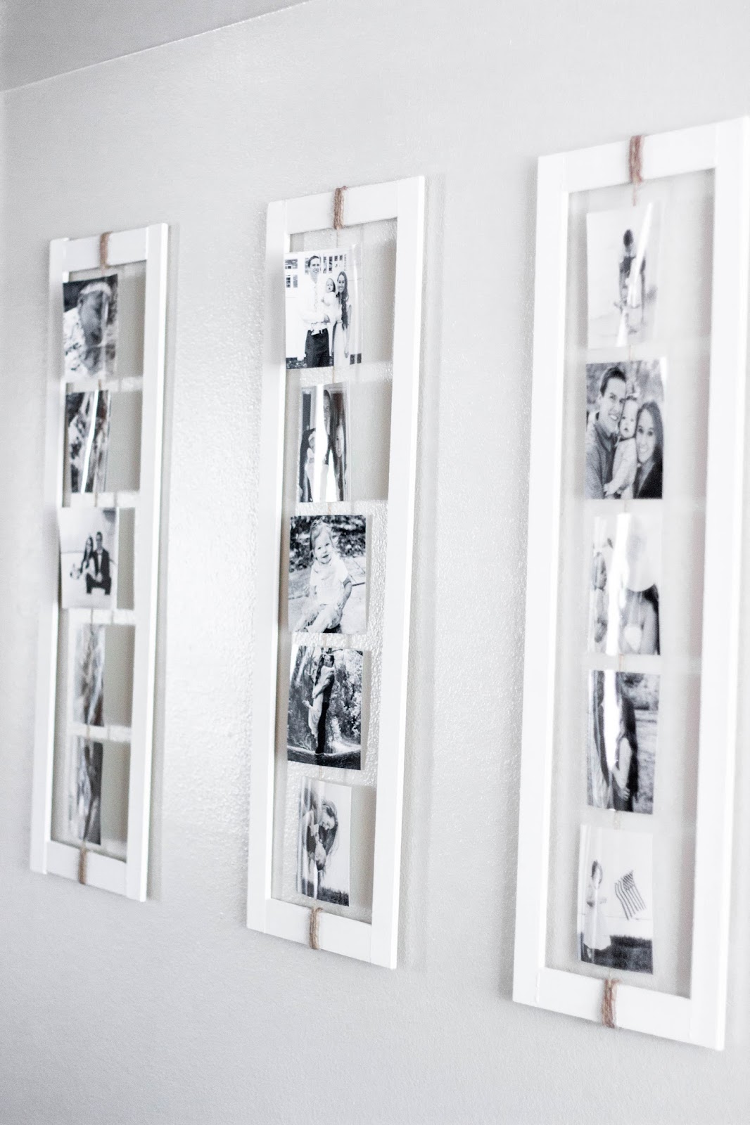 Floating Photo Frame DIY For the Joy of Life.