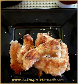 Crunchy Baked Chicken Fingers | www.BakingInATornado.com | #recipe #dinner