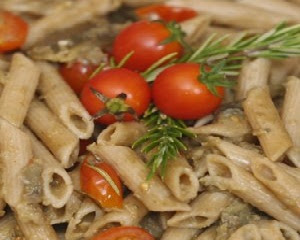 diyet patlicanlı domatesli penne diyet tarifler