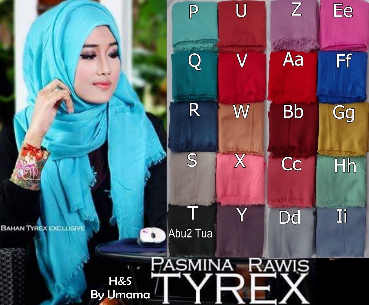 Tutorial Memakai Jilbab Pashmina Rawis Foto Tutorial Hijab Pashmina