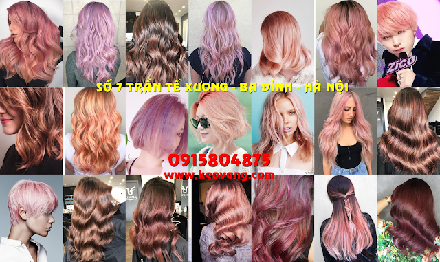 Gợi ý 10 nhuộm tóc màu hồng phấn Hot Năm Nay  Thảm Xinh