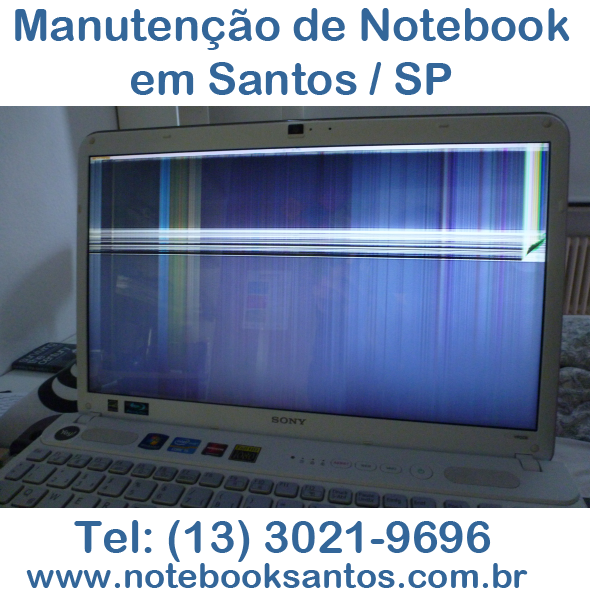 Conserto de Tela de Notebook em Santos