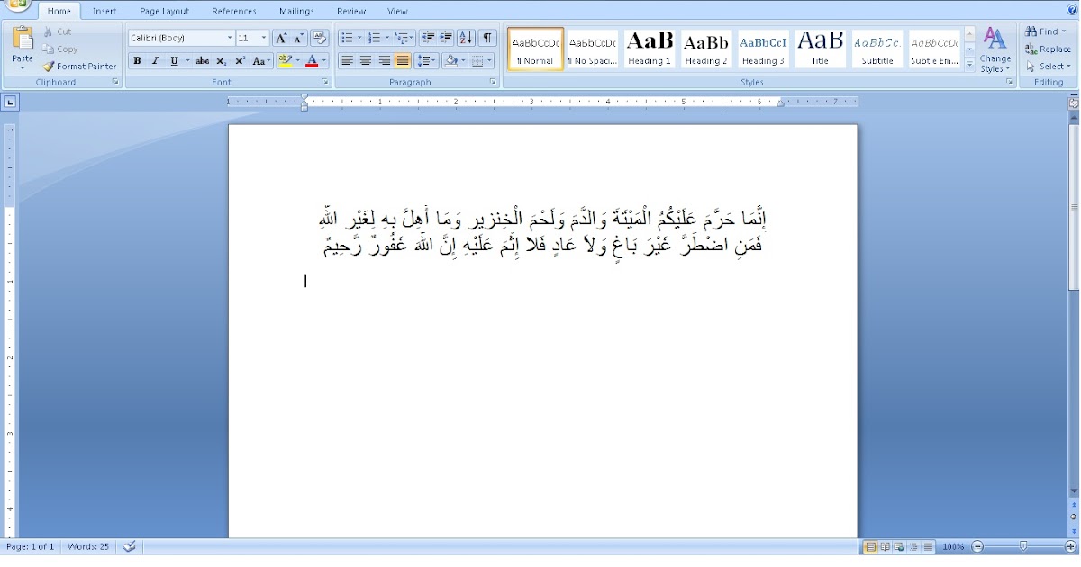 [Tutorial Lengkap] Cara Copy Paste Arab Di Word Beserta
