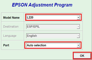 Cara Reset Printer Epson Seri L220