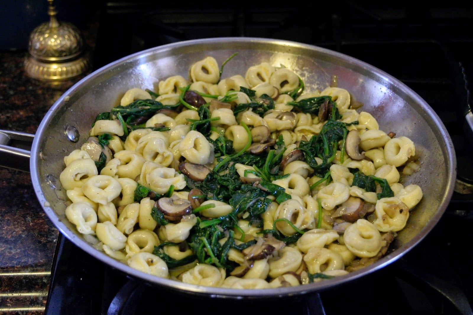 Mushroom Tortellini in a Brown Butter & Sage Sauce The Kitchen Wife