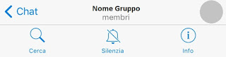 Telegram Gruppo per Apple iOS