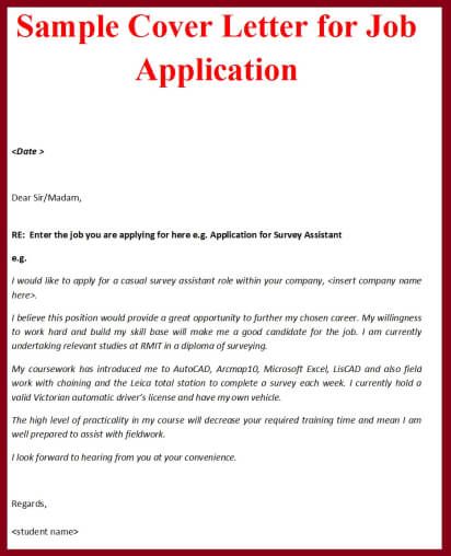 sample cover letter for job application in bangladesh