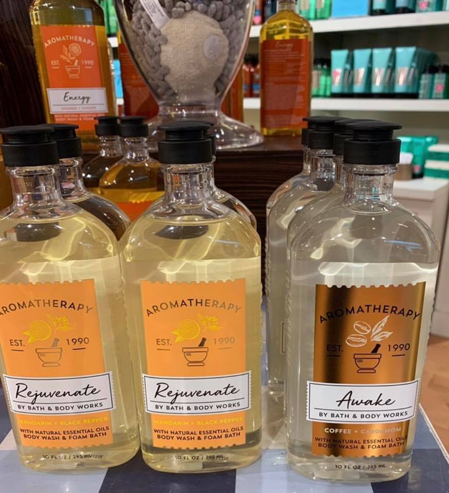Life Inside the Page Bath & Body Works New Aromatherapy Scents