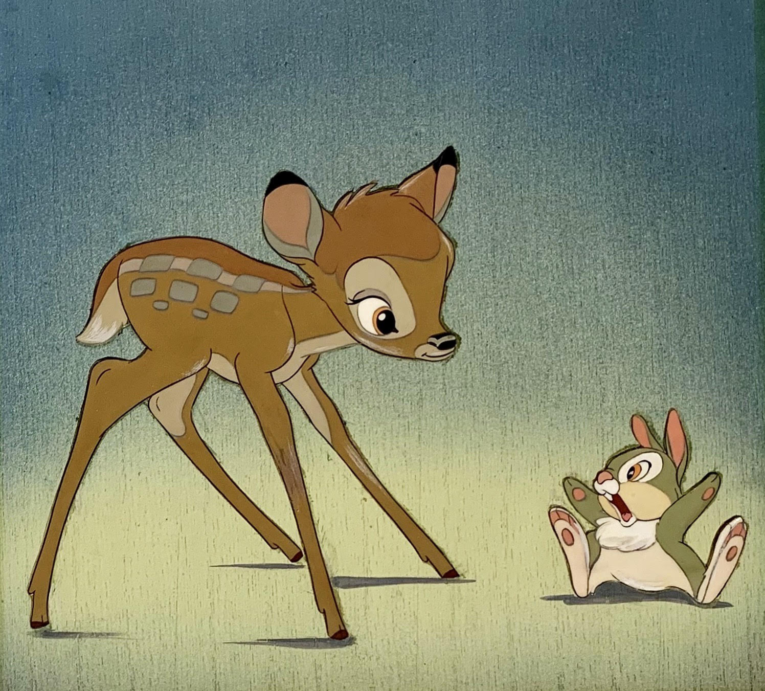 Animation Collection Original Production Animation Cels of Bambi and