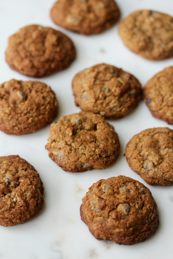Oatmeal Chocolate Chip and Coconut Whole Grain Cookies Karen's
