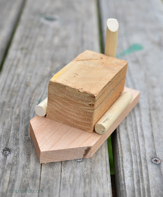 how to make a wood toy boat