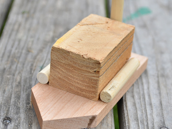DIY Toy Wood Craft For Kids to Make - Handicraft Series