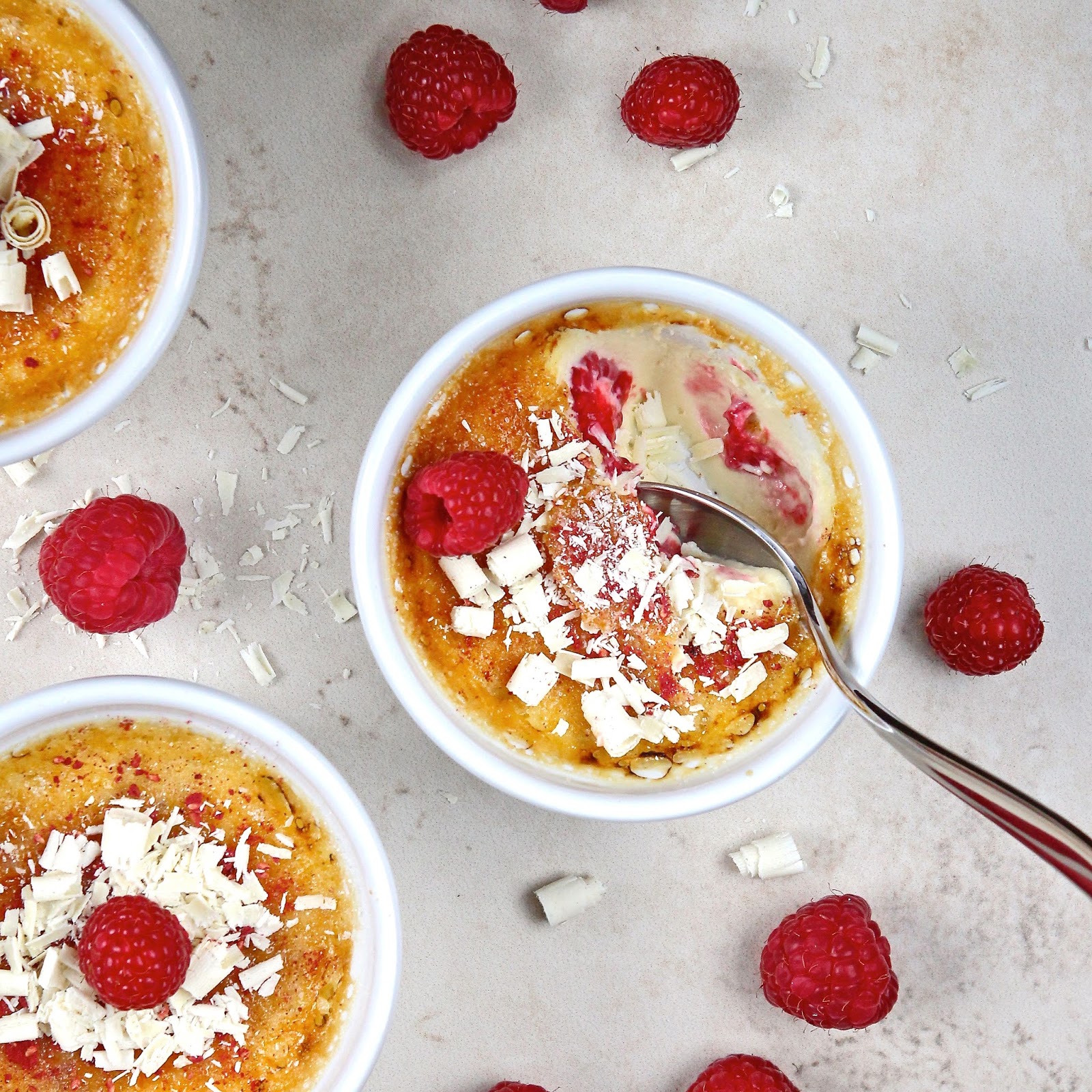 Gluten Free Alchemist White Chocolate & Raspberry Creme Brûlée