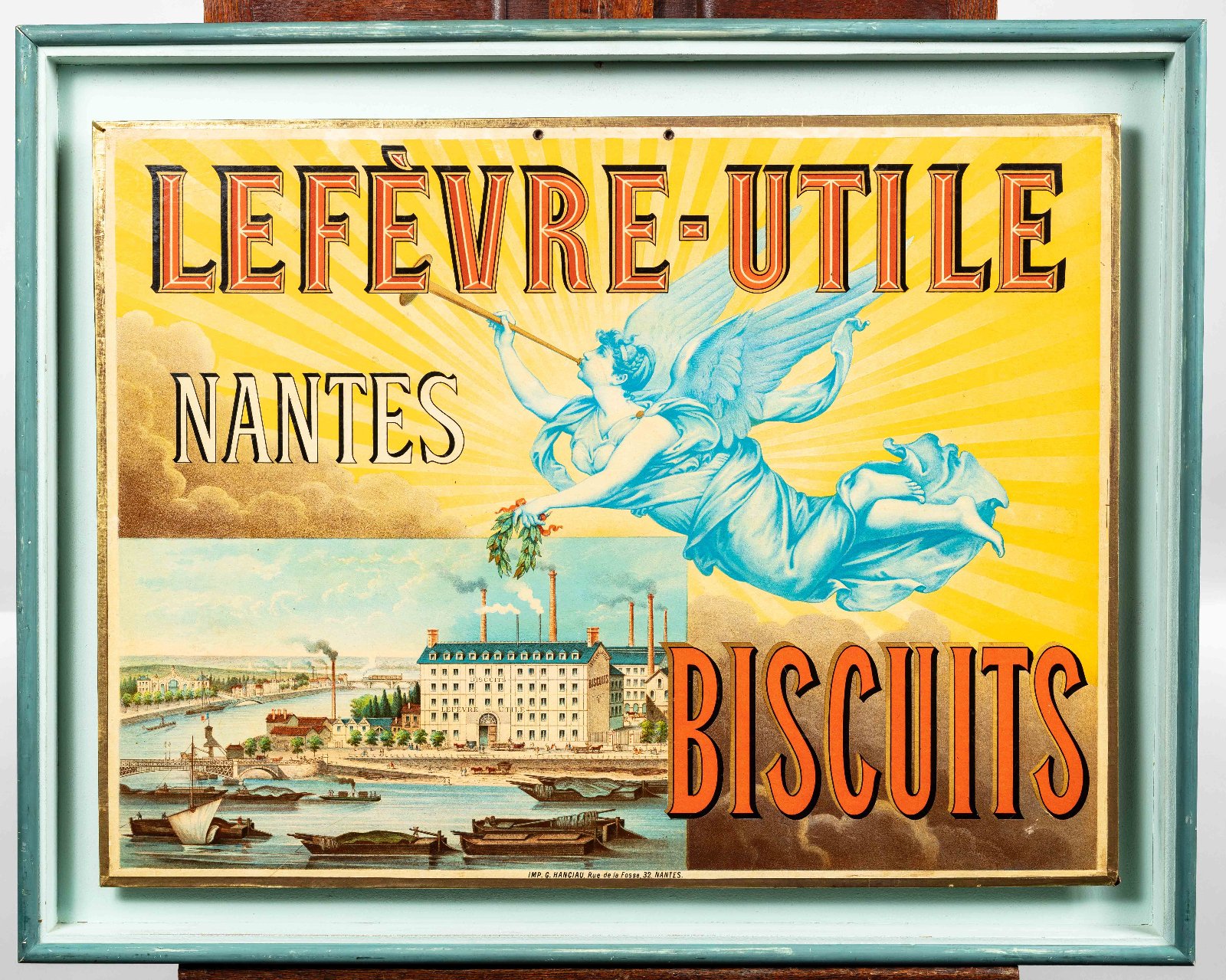 BISCUITS LEFEVRE UTILE Le Chat Botté . LU 