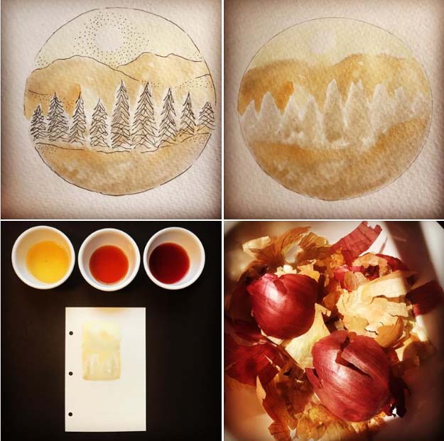 Hey, That's My Art Teacher Onion Skin Paint Painting at Home