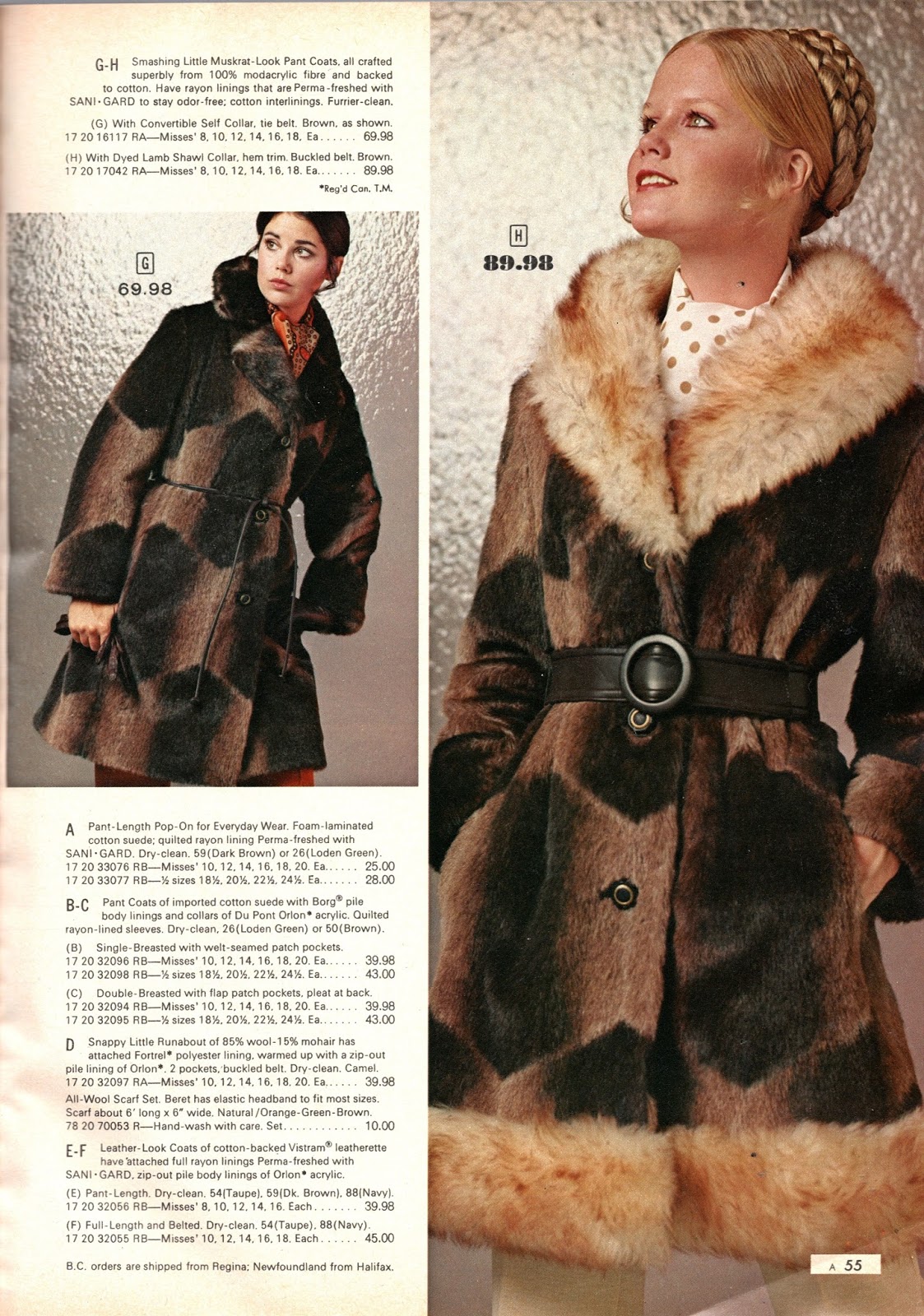 Kathy Loghry Blogspot: That's So 70s, Winter Wear - Part 6