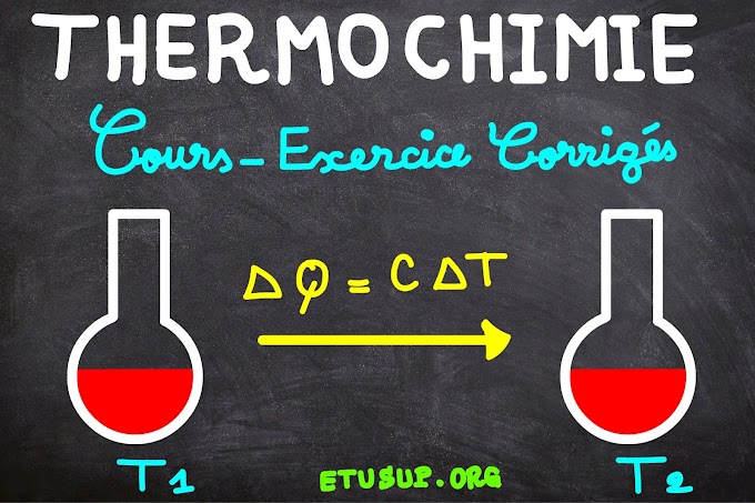 Thermochimie s1