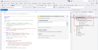 Python for Visual Studio - No Module Named 'Bottle'