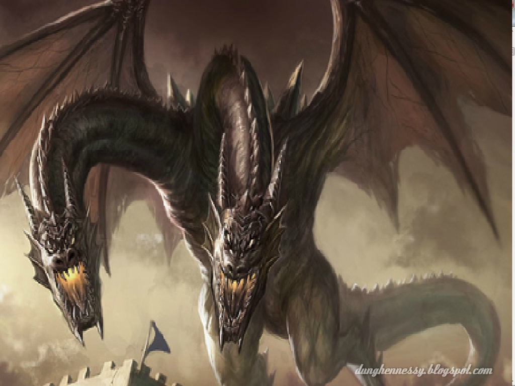 желтый дракон. двуглавый дракон. двуглавый дракон арт. двуглавый дракон. двухголовый дракон.