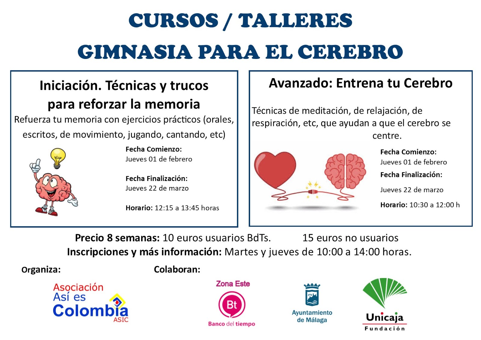 CURSO GIMNASIA PARA EL CEREBRO