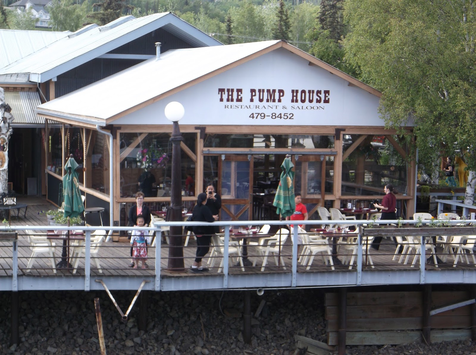 RV Fulltime Living and Traveling Alaska Fairbanks, Pump House, and