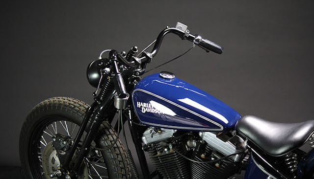 Harley Davidson XL883 By Gleaming Works Hell Kustom