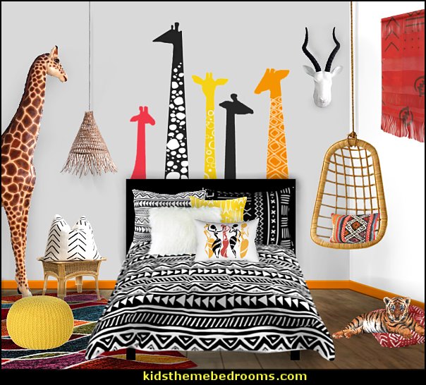 modern safari kids bedroom ideas giraffe decor mud hut bedding african safari bedding safari wall decal stickers modern safari kids bedroom ideas giraffe decor mud hut bedding african safari bedding safari wall decal stickers