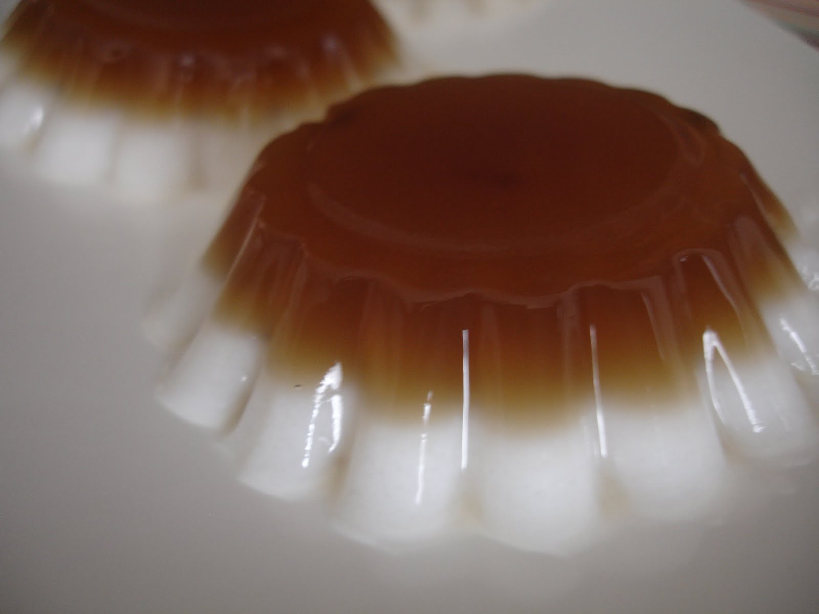 Sweet Addictions Coffee and Coconut Milk Jelly ( Agar Agar)