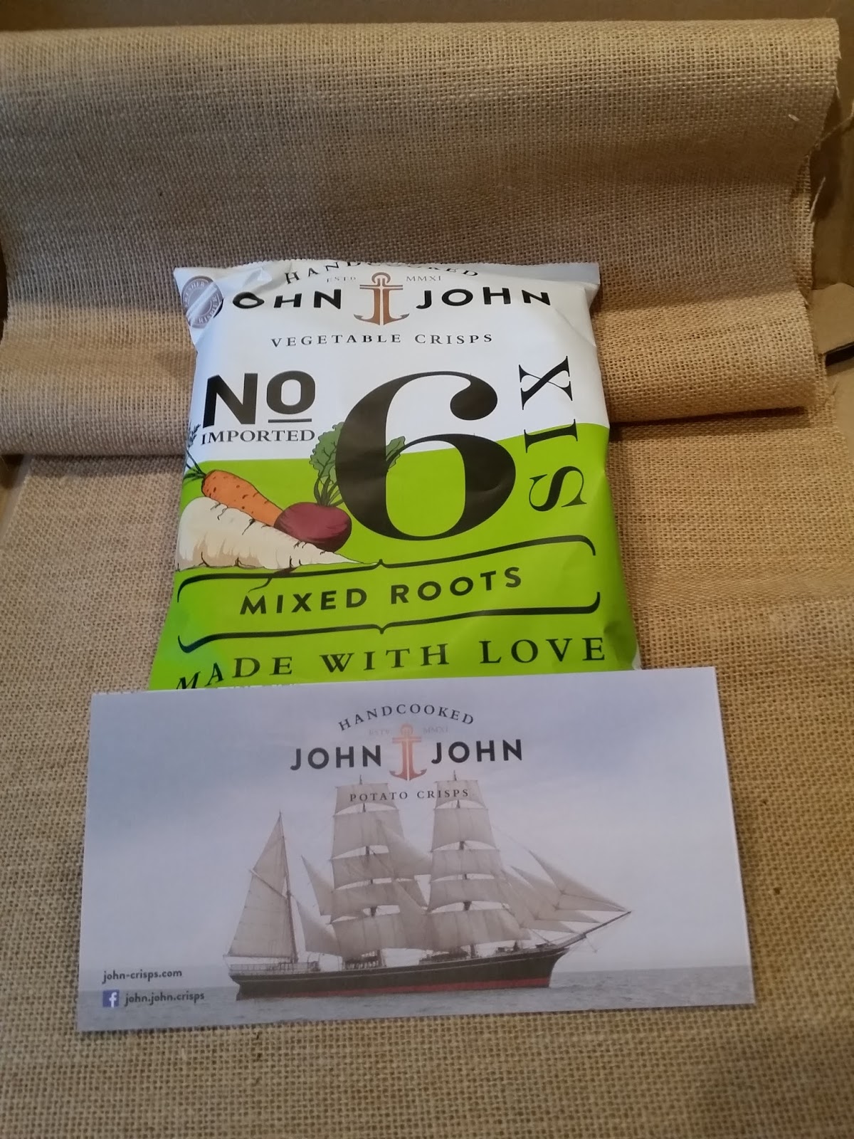 Handgemachte Chips & Crisps von John & John im Test Mihaela & Family