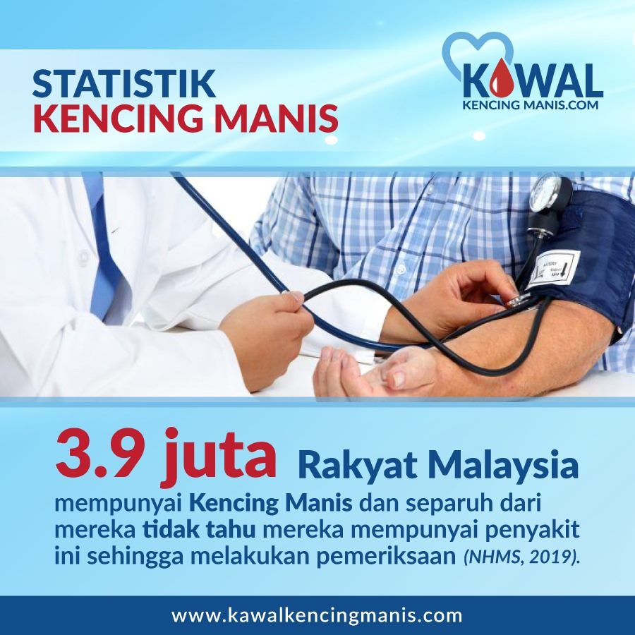 statistik kencing manis di malaysia