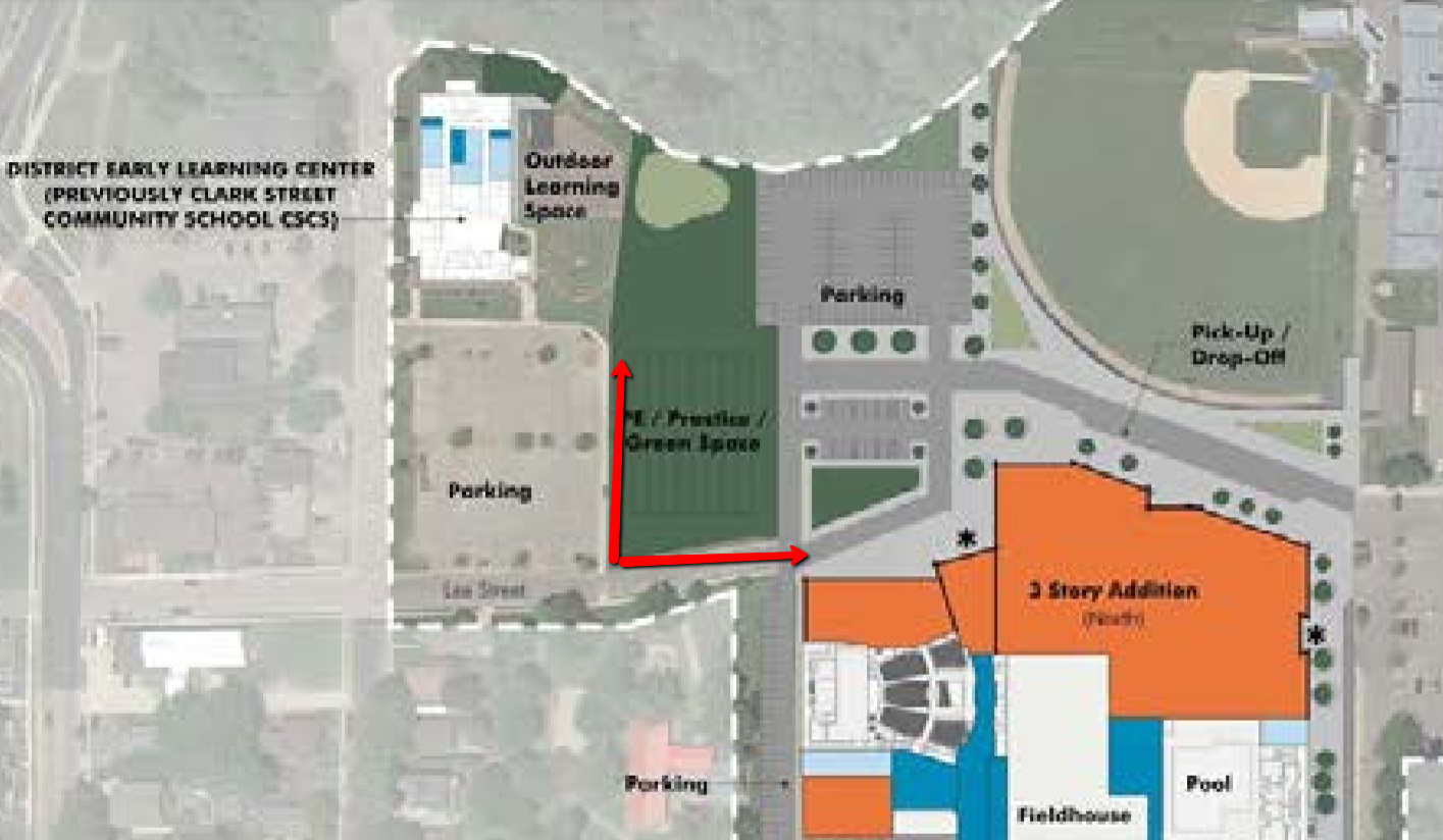 Retiring Guy's Digest Middleton High School Phase 1 expansion and