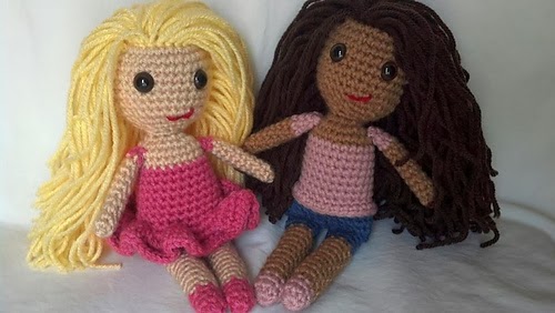 simple crochet doll