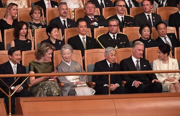 Japanese Crown Prince Naruhito, Japanese Crown Princess Masako, Fumihito, Prince Akishino, Sayako, Princess Nori,