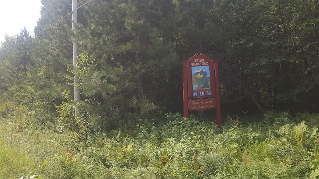 Point de départ pour la montagne de la Grande Coulée